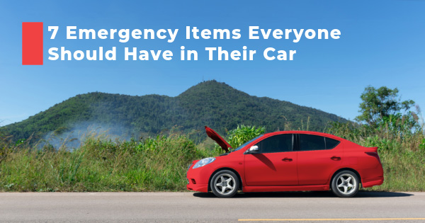 7 Emergency Items Everyone Should Have in Their Car